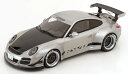 GTスピリット 1/18 ポルシェ 911/997 RWB アブダビ 2024 シルバー/ブラック 1200台限定GT Spirit 1:18 Porsche ...