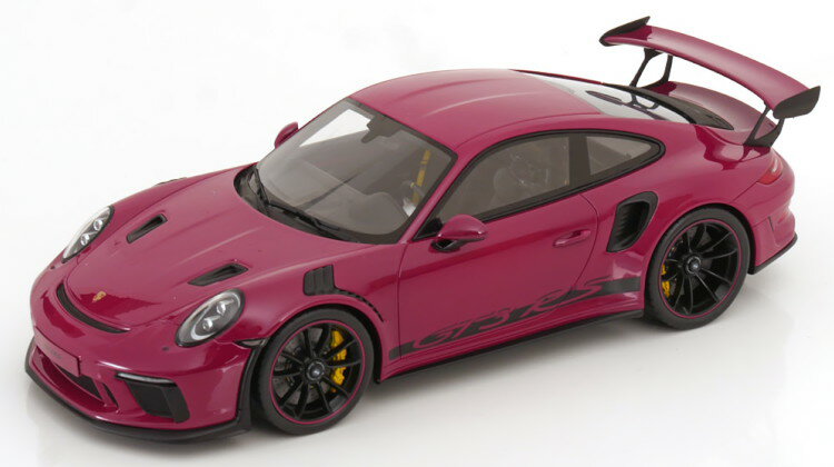 GTスピリット 1/18 ポルシェ 911/991 2 GT3 RS 2019 ピンク 999台限定GT Spirit 1:18 Porsche 911/991 II GT3 RS 2019 pink Limited Edition 999 pcs