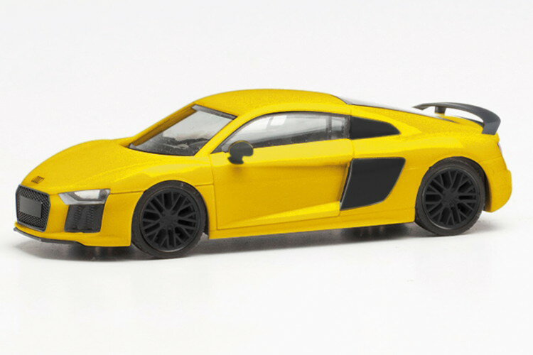 wp 1/87 AEfB R8 V10 vX 2020 CG[ J[{Herpa 1:87 Audi R8 V10 Plus built in 2020 in yellow carbon