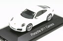 ヘルパ 1/43 ポルシェ 911 (991-II) カレラ クーペ 2017 ホワイト Herpa 911 II (991) Carrera Coupe CarreraweiB