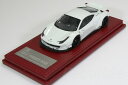 ワンバイワンプロダクション 1/43 LB★WORKS フェラーリ 458 イタリア ホワイト 150台限定