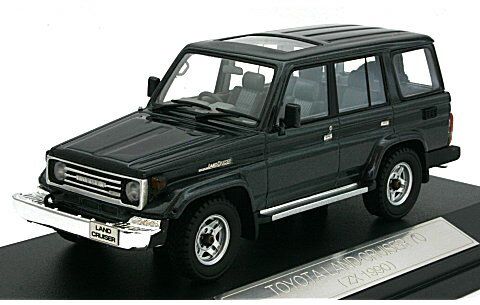 ハイストーリー 1/43 トヨタ ランドクルーザー 70 ZX 1990 ダークブルーHi-Story 1:43 TOYOTA LAND CRUISER 70 ZX 1990 DARK BLUE