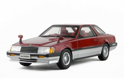 nCXg[[ 1/43 Y p[h 2hA n[hgbv 280X 1980 bhHi-Story 1:43 NISSAN LEOPARD 2-DR HARDTOP 280X 1980 RED