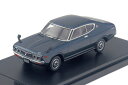 ハイストーリー 1/43 日産 バイオレット ハードトップ 1600 SSS 1973 ダークブルーメタリックHi-Story 1:43 NISSAN VIOLET HARDTOP 1600 SSS 1973