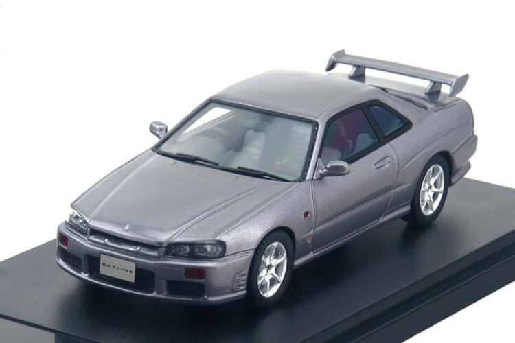 ハイストーリー 1/43 日産 スカイライン 25GT ターボ R34 アスリートシルバーHi-Story 1:43 NISSAN SKYLINE 25GT TURBO R34