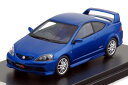 ハイストーリー 1/43 ホンダ インテグラタイプ R DC5 フェイスリフト ブルーHi-Story 1:43 HONDA INTEGRA TYPE R DC5 FACELIFT BLUE