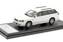 ハイストーリー 1/43 スバル レガシィ ランカスター 6 (2001) プレミアムホワイトパール・マイカHi-Story 1:43 SUBARU LEGACY Lancaster 6 (2001)