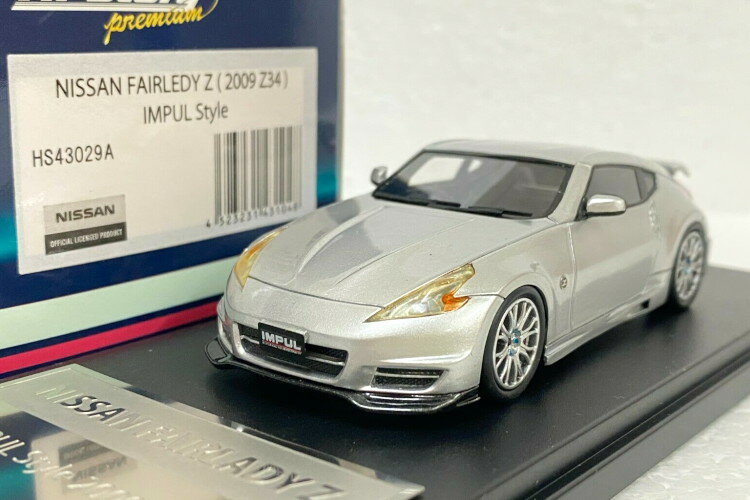 nCXg[[ 1/43 Y tFAfBZ 370Z CpX^C Z34 2009Hi-Story 1:43 NISSAN FAIRLADY Z 370Z IMPUL STYLE Z34 2009