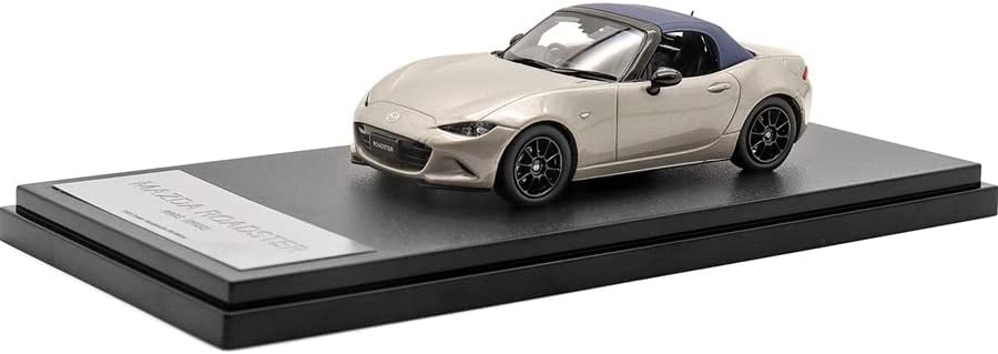 ハイストーリー 1/43 マツダ ロードスター 990S 2022 ND プラチナクォーツメタリック MAZDA ROADSTER 990S