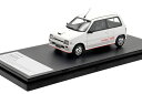 Hi-Story 1/43 ダイハツ ミラ ターボ TR-XX (1985) ホワイトHi-Story 1/43 DAIHATSU MIRA Turbo TR-XX (1985) White