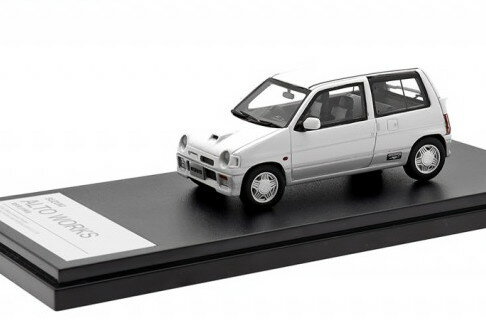 ハイストーリー 1/43 スズキ アルトワークス RS/R (1988) スペリアホワイト 2トーンHi-Story 1:43 SUZUKI ALTO WORKS RS/R (1988)