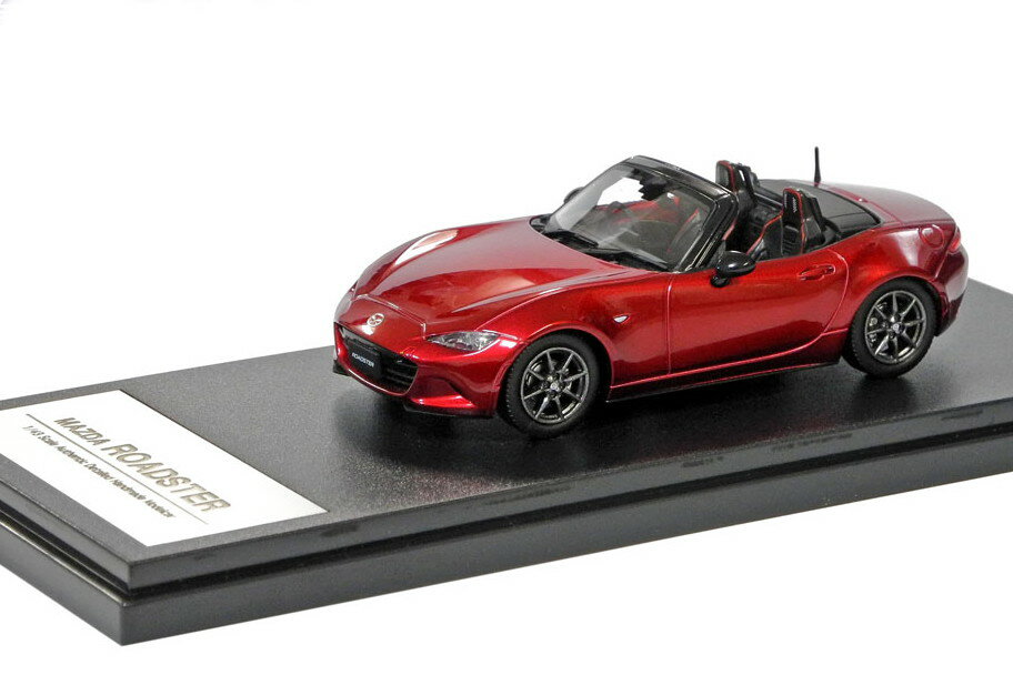 ハイストーリー 1/43 マツダ ロードスター RS ND ソウルレッドプレミアムメタリック 2015 Hi-Stroy MAZDA ROADSTER RS