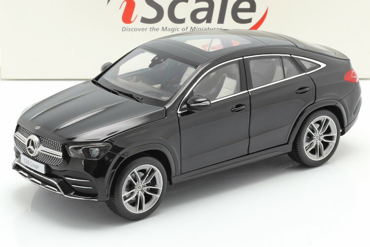 iScale 1/18 メルセデス・ベンツ GLE クーペ C167 オブシディアンブラックメタリックiScale 1:18 Mercedes-Benz GLE Coupe C167 obsidian black metallic