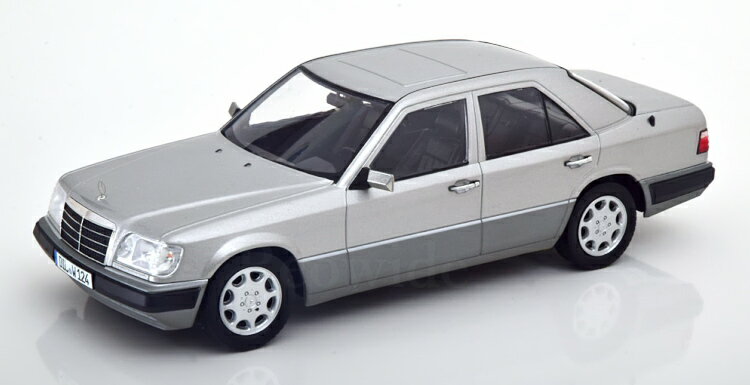 iScale 1/18 メルセデスベンツ Eクラス W124 サルーン 1989 シルバー iScale 1:18 Mercedes E-Klasse W124 Saloon 1989 silver