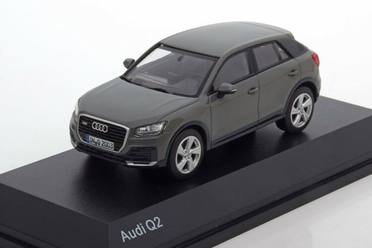 I-Scale 1/43 AEfB Q2 2016 O[ AEfBʔiScale 1:43 Audi Q2 2016 grey special edition of Audi