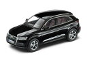 I-SCALE 1/43 アウディ Q5 2016 ミュトス ブラックI-SCALE 1:43 Audi Q5 2016 MYTHOS BLACK