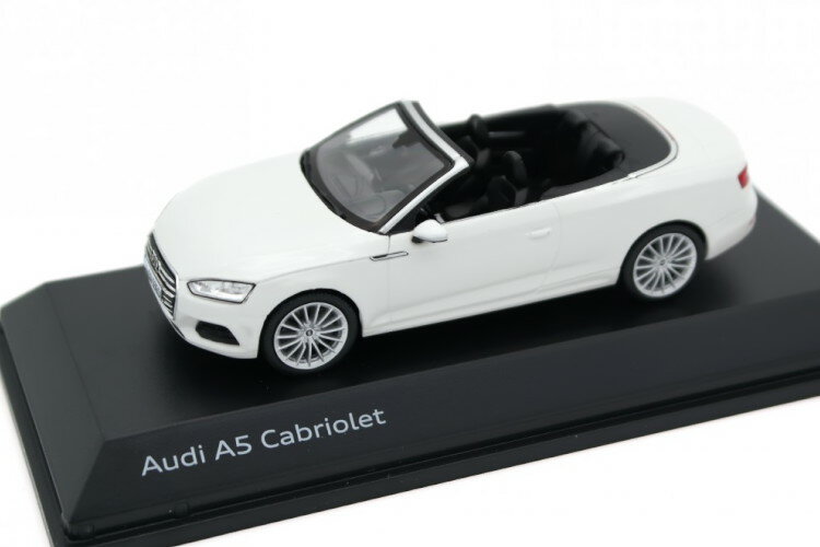 スパーク 1/43 アウディ A5 カブリオレ 2017 トファナ ホワイトSPARK 1:43 Audi A5 CABRIOLET 2017 TOFANA WHITE