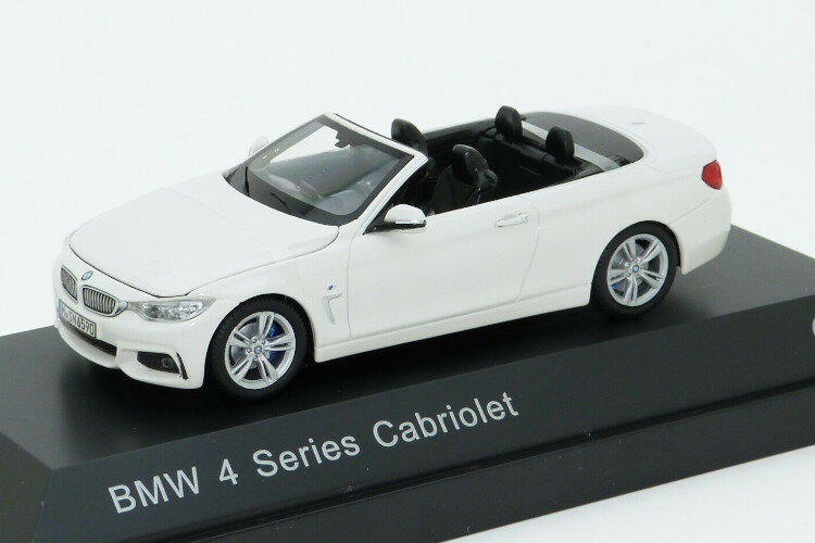 I-Scale 1/43 BMW 435i 4シリーズ カブリオレ コンバーチブル F33 2014-2017 ホワイト iScale 1:43 BMW 435i 4-series Cabriolet convertible F33 2014-2017 white