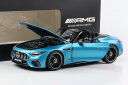 I-SCALE 1/18 メルセデス・ベンツ SL63 AMG ロードスター R232 ブルー 2022 開閉I-SCALE 1:18 Mercedes Benz SL63 AMG Roadster R232 Hyperblau 2022