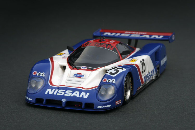 イグニッション 1/43 日産 R89C #25 1989 ル・マン24 ブルー/ホワイト ignition 1:43 Nissan R89C #25 1989 Le Mans blue white