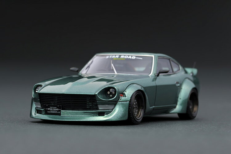 COjbV 1/43 Y tFAfB Z Y30 X^[[h O[ ignition 1:43 Nissan Fairlady Z S30 STAR ROAD Green