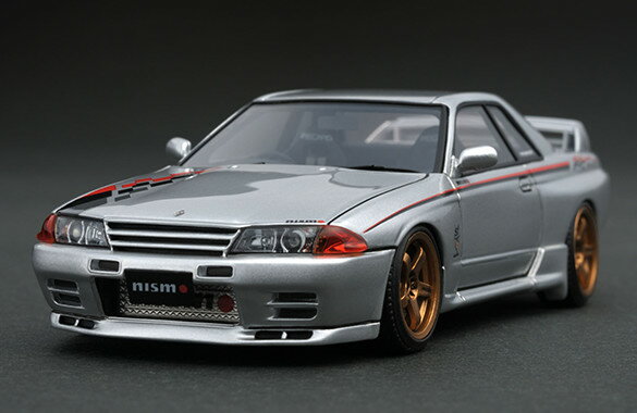 イグニッションモデル 1/43 日産 スカイライン GT-R ニスモ R32 シルバーignition model 1/43 Nissan Skyline GT-R Nismo (R32) Silver