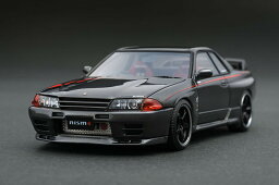 イグニッションモデル 1/43 日産 スカイライン GT-R ニスモ R32 ガングレイメタリックignition model 1/43 Nissan Skyline GT-R Nismo (R32) Gun Gray Metallic