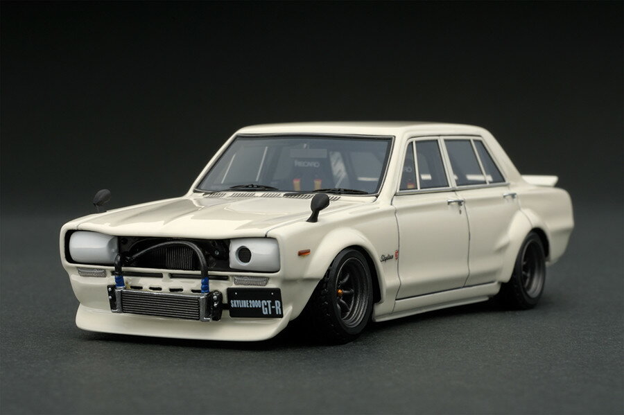 COjbVf 1/43 Y XJCC 2000 GT-R (PGC10) zCgignition model 1/43 Nissan Skyline 2000 GT-R (PGC10) White