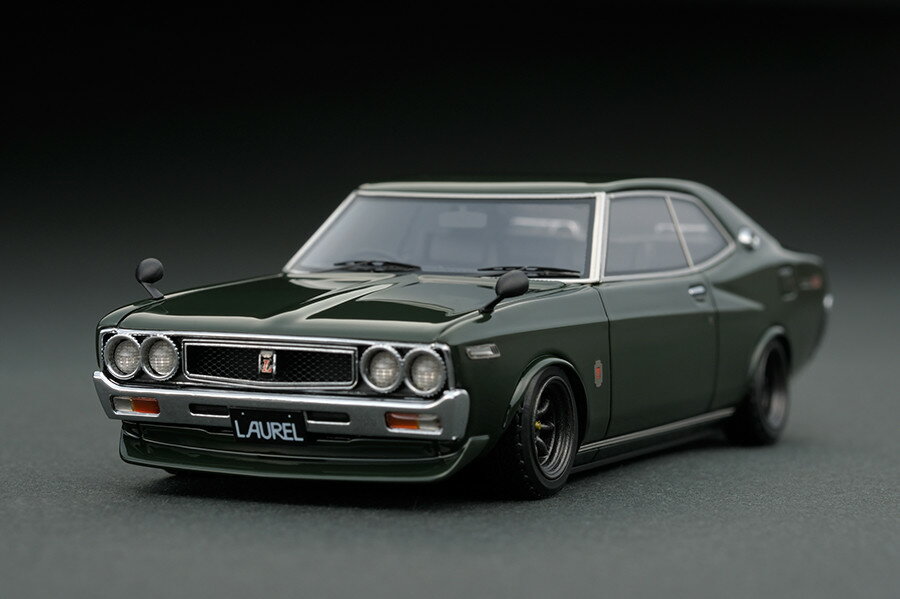 COjbVf 1/43 Y [ 2000SGX(C130) O[ignition model 1/43 Nissan Laurel 2000SGX (C130) Green