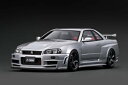 イグニッション 1/18 ニスモ R34 GT-R Z-tune シルバー ignition 1:18 Nismo R34 GT-R Z-tune Silver