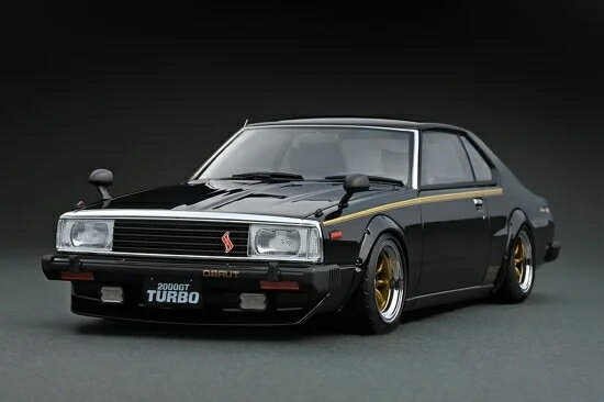 イグニッション 1/18 日産 スカイライン 2000 ターボ GT-ES (C211) ブラック ignition 1:18 NISSAN Skyline 2000 Turbo GT-ES (C211) Black