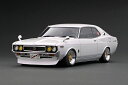 イグニッションモデル 1/18 日産 ローレル 2000SGX (C130) メタリックホワイト/パープルignition model 1/18 Nissan Laurel 2000SGX (C130) Metallic White/Purple