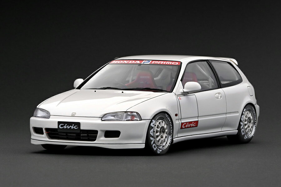Rakuten - イグニッション 1/18 ホンダ シビック (EK9) ホワイト ignition 1:18 Honda CIVIC (EK9) White