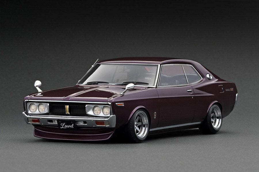 COjbVf 1/18 Y [ 2000SGX (C130) p[vignition model 1/18 Nissan Laurel 2000SGX (C130) Purple