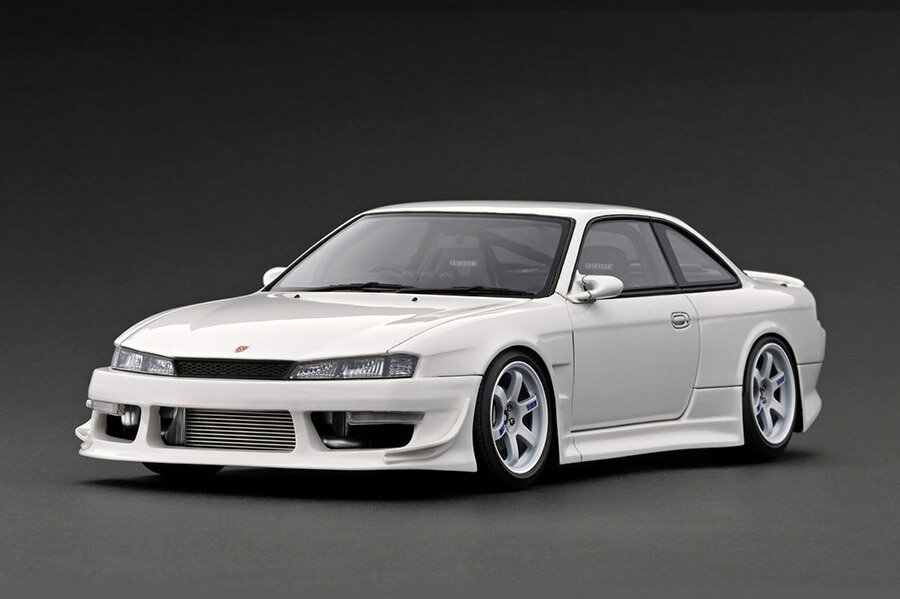 COjbV 1/18 VERTEX S14 VrA zCg ignition 1:18 VERTEX S14 Silvia White