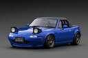イグニッション 1/18 ユーノス ロードスター (NA) ブルーignition model 1/18 Eunos Roadster (NA) Blue