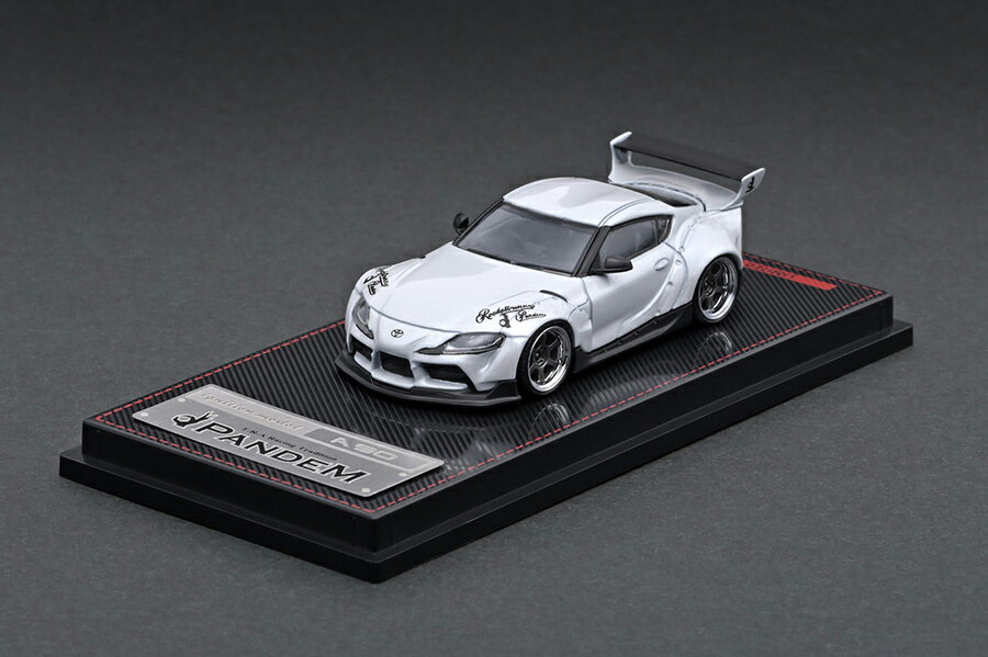 イグニッション 1/18 パンデム スープラ(A90) パール・ホワイト ignition 1:18 PANDEM Supra (A90) Pearl White