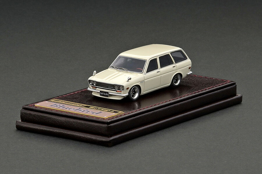 イグニッション 1/64 ダットサン ブルーバード(510)ワゴン ホワイト ignition 1:64 DATSUN Bluebird (510) Wagon White