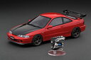 イグニッション モデル 1/18 ホンダ インテグラ タイプR DC2 レッド エンジン付ignition model 1:18 Honda INTEGRA (DC2) TYPE R Red With Engine 60台限定