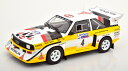 イクソ 1/18 アウディ スポーツ クワトロ S1 #4 RAC ラリー 1985 Ixo 1:18 Audi Sport Quattro S1 #4 RAC Rally 1985