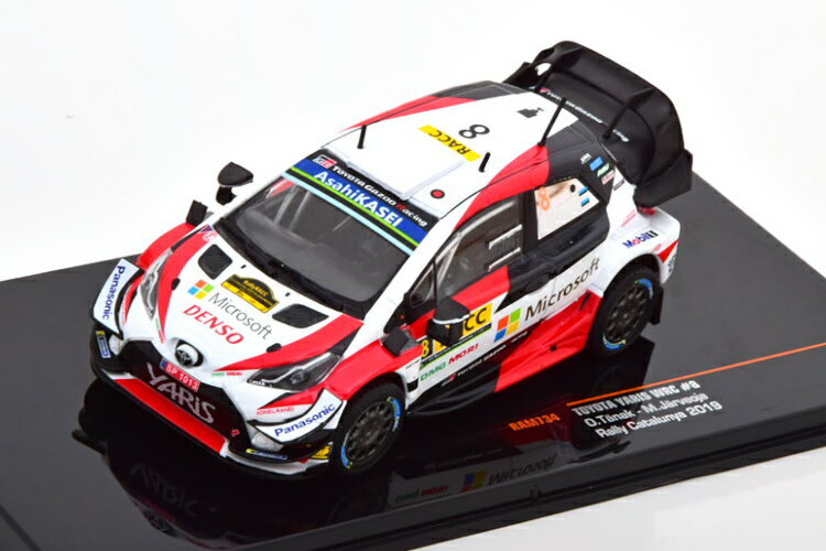 CN\ 1/43 g^ X WRC No 8 [EJ^[j 2019 Ixo 1:43 Toyota Yaris WRC No 8 Rally Catalunya 2019 T&#228;nak/J&#228;rveoja