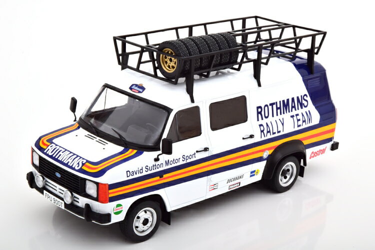 Reowide ǥ륫  SHOP㤨֥ 1/18 ե ȥ󥸥å MK2 ޥ ꡼ ꡼դIxo 1:18 Ford Transit MK2 Rothmans Rally Team with AccesoiresפβǤʤ16,800ߤˤʤޤ