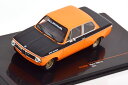 イクソ 1/43 BMW アルピナ 2002 Tii 1972 オレンジ ブラックIxo 1:43 BMW Alpina 2002 Tii 1972 orange black