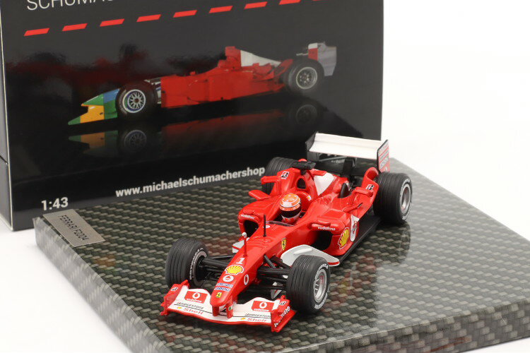 イクソ 1/43 フェラーリ F2004 #1 優勝 日本グランプリ 鈴鹿 F1 ワールドチャンピオン 2004 ミハエル・シューマッハ 1000台限定ixo 1:43 Ferrari F2004 #1 Winner Japanese GP Suzuka F1 World Champion 2004 Michael Schumacher Limitation 1000 pcs.