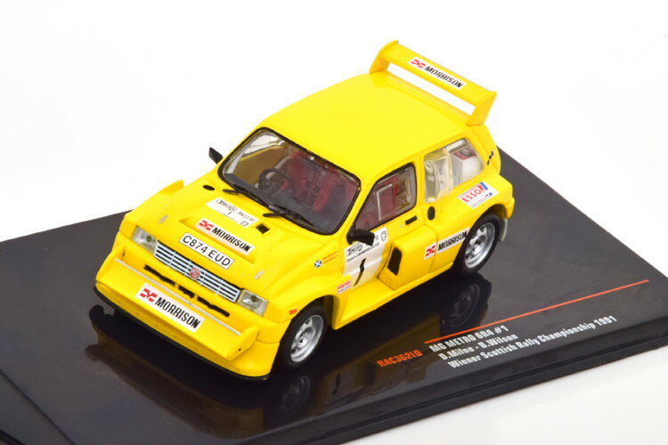 CN\ 1/43 MG g 6R4 D XRbgh [ `sIVbv 1991Ixo 1:43 MG Metro 6R4 Winner Scottish Rally Championship 1991 Milne/Wilson