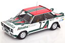 イクソ 1/24 フィアット 131 アバルト #7 ラリー アクロポリス ワールドチャンピオン 1978Ixo 1:24 Fiat 131 Abarth No 7 Rally Acropolis World Champion 1978 Alen/Kivim?ki