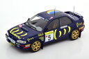 イクソ 1/24 スバル インプレッサ 555 優勝 ラリーモンテカルロ 1995 サインツIxo 1:24 Subaru Impreza 555 Winner Rally Monte Carlo 1995 Sainz/Moya