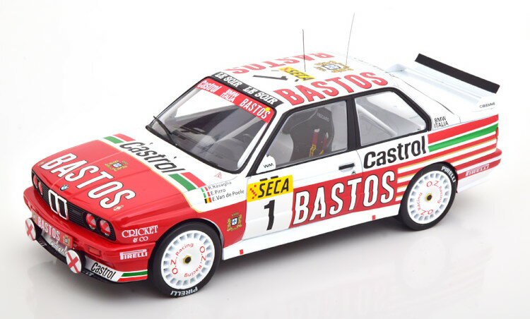 CN\ 1/18 BMW M3 E30 C^A #1 24 Xp 1991 @[AIxo 1:18 BMW M3 E30 Italia No 1 24h Spa 1991 R. Ravaglia