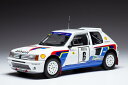 イクソ 1/24 プジョー 205 ターボ T16 #6 3rd ラリー・モンテカルロ 1985Ixo 1:24 Peugeot 205 Turbo T16 #6 3rd rally Monte carol 1985 Salonen, Harjanne