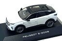 イクソ 1/43 プジョー E-3008 2023 ホワイトIxo 1:43 Peugeot E-3008 2023 white
